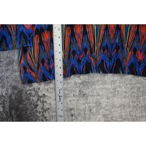 Missoni Top 42 / Small Womens Chevron Silk Oversize Dolman Tunic Blouse - Picture 6 of 8